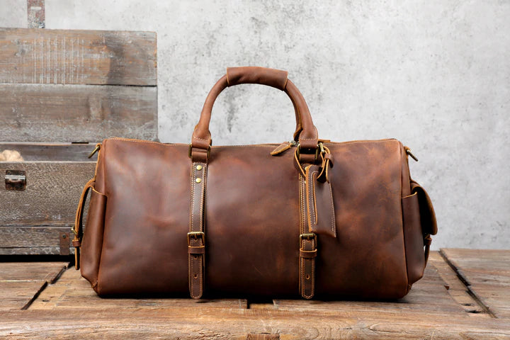 LEATHER DUFFLE BAGS