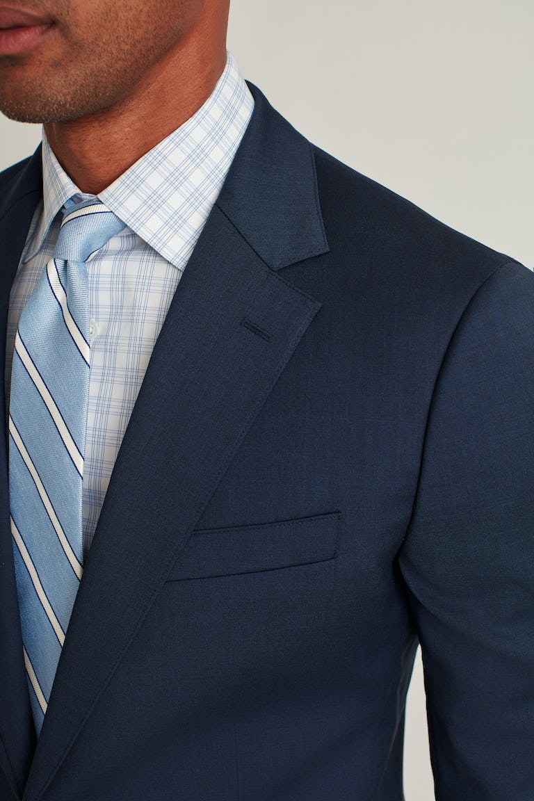 Jetsetter Stretch Blue Suit