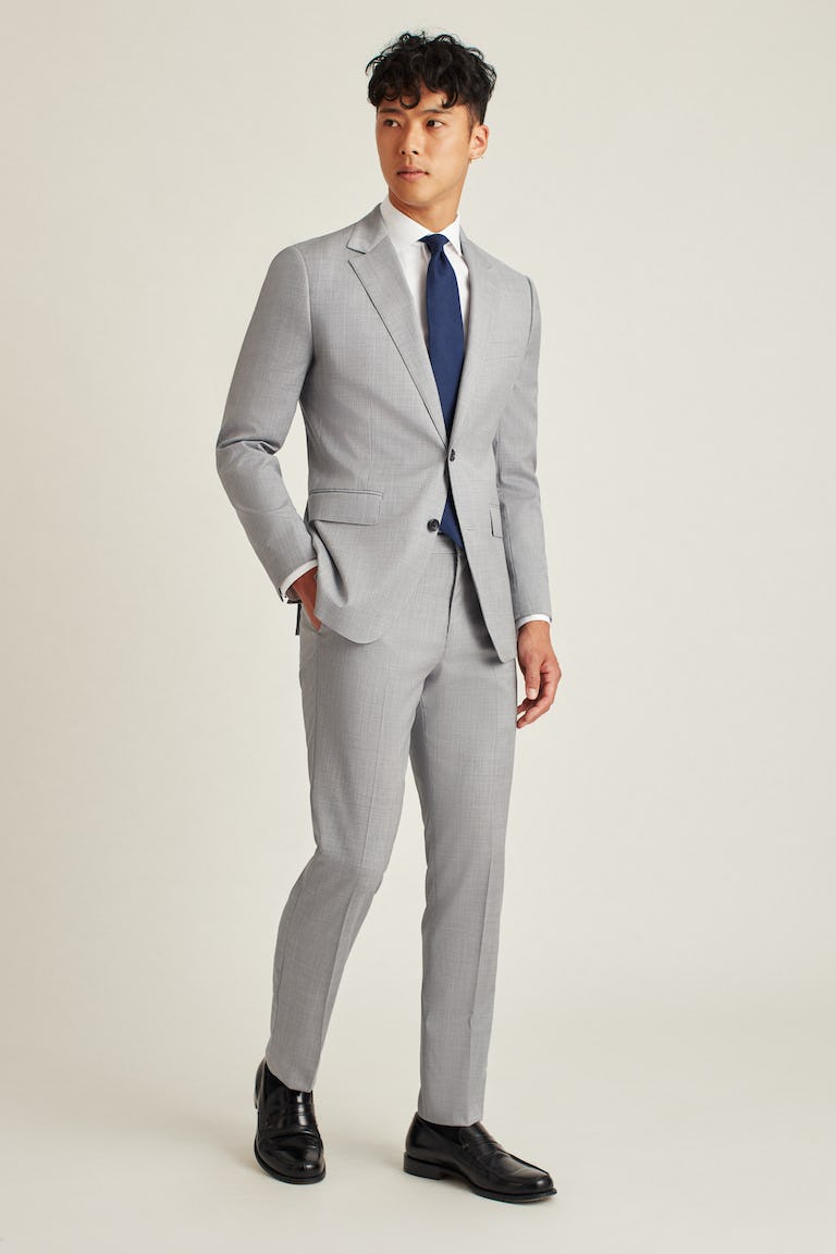 Jetsetter Stretch Gray Suit