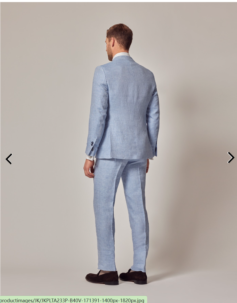 Italian Stretch Cotton Suit