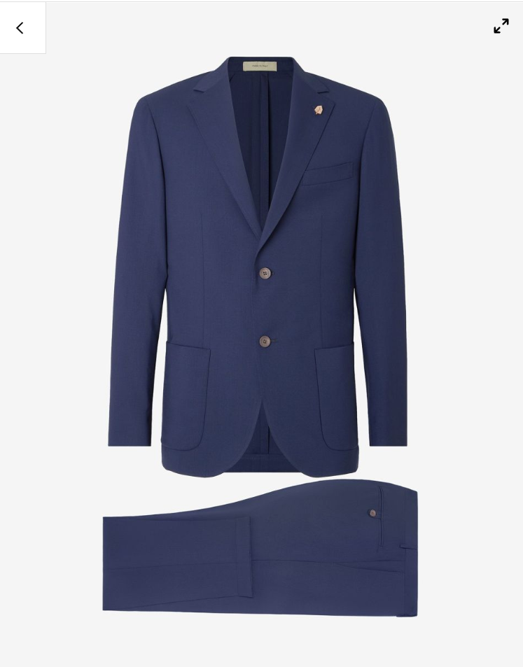 Jetsetter Stretch Blue Suit