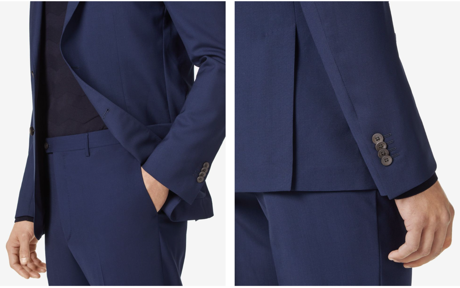 Jetsetter Stretch Blue Suit