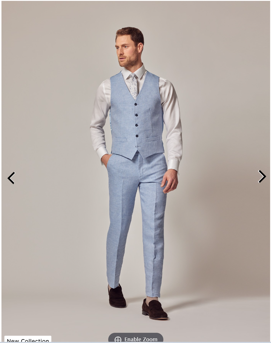 Italian Stretch Cotton Suit