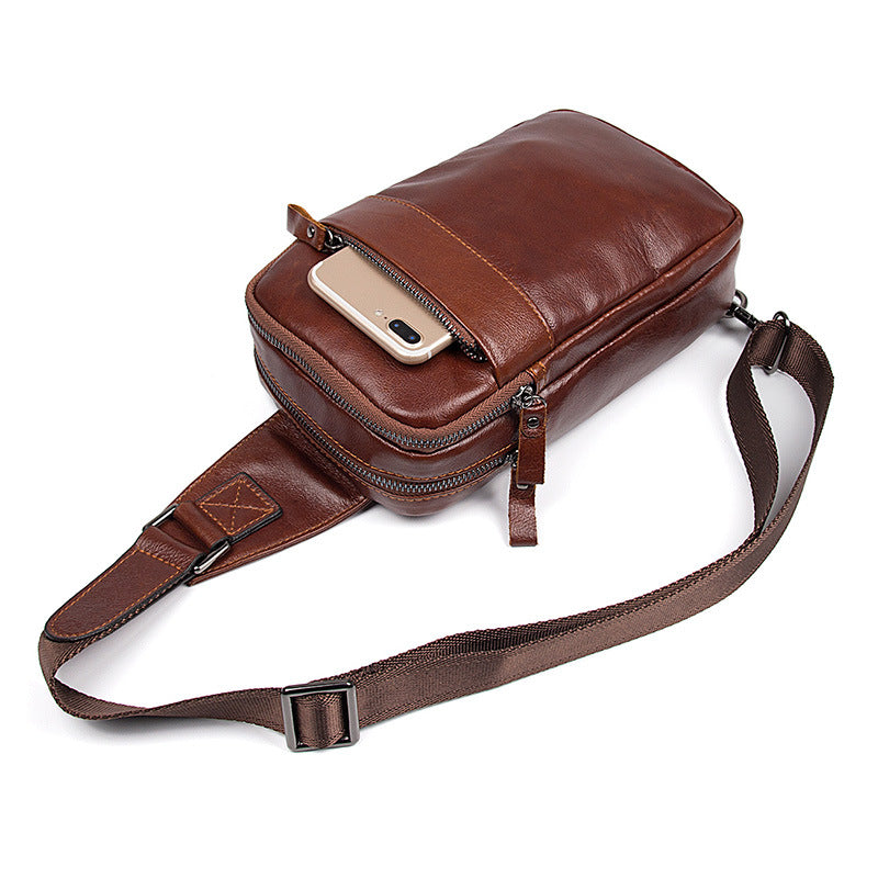 Leather Messenger Bag For Men Cross Bag For Man Vertical Messenger Bag Mens Work Bags