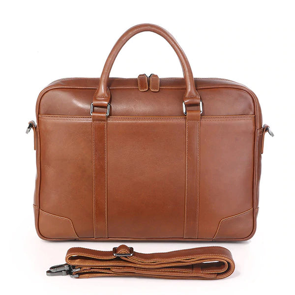 Vintage Leather Messenger Bag Mens Satchel For Men Leather Messenger Shoulder Bag