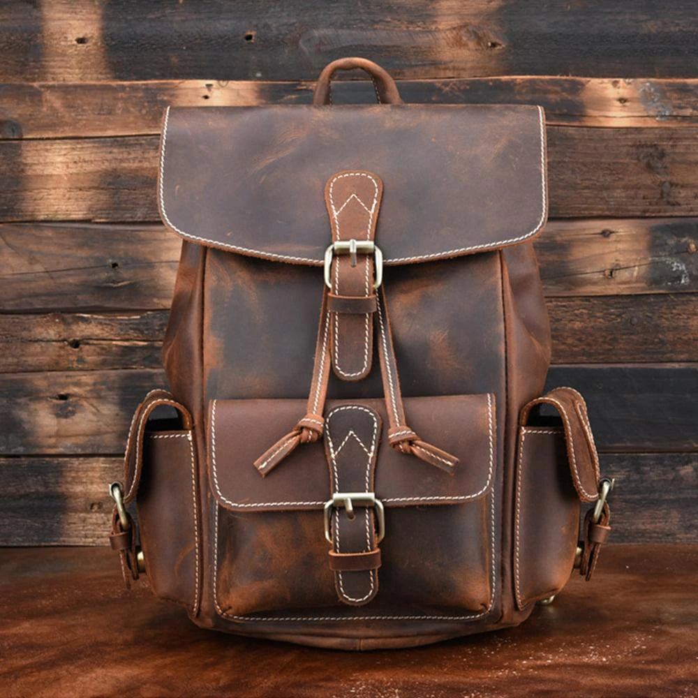 Men Leather Backpack | EKÖ