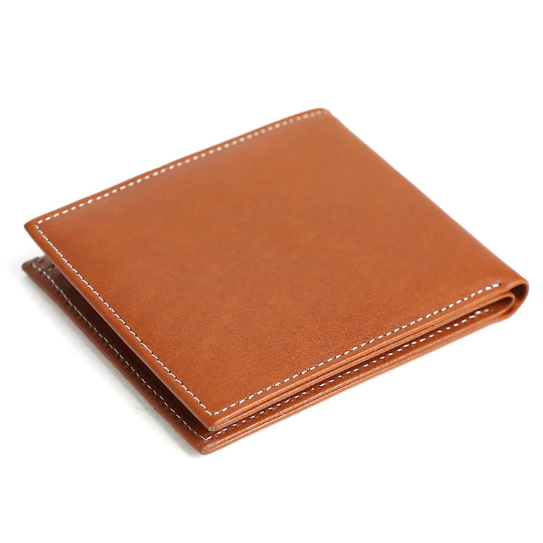 Handmade Full Grain Leather Wallet, Card Holder, Man Short Wallet