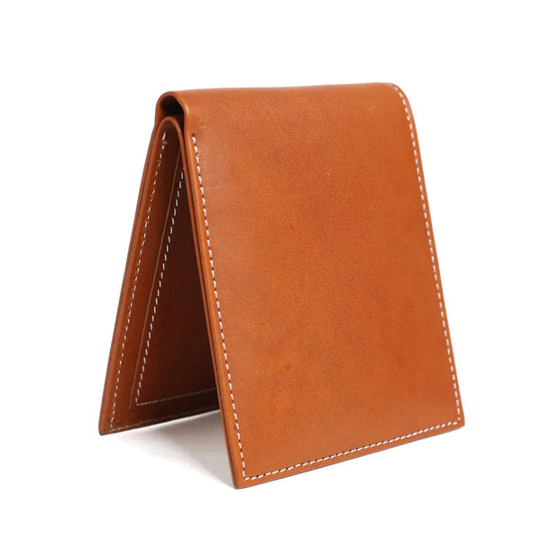 Handmade Full Grain Leather Wallet, Card Holder, Man Short Wallet