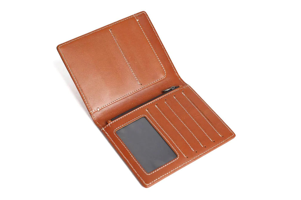 Personalized Leather Travel Wallet, Passport Holder, Card Holder - Groomsmen Gifts