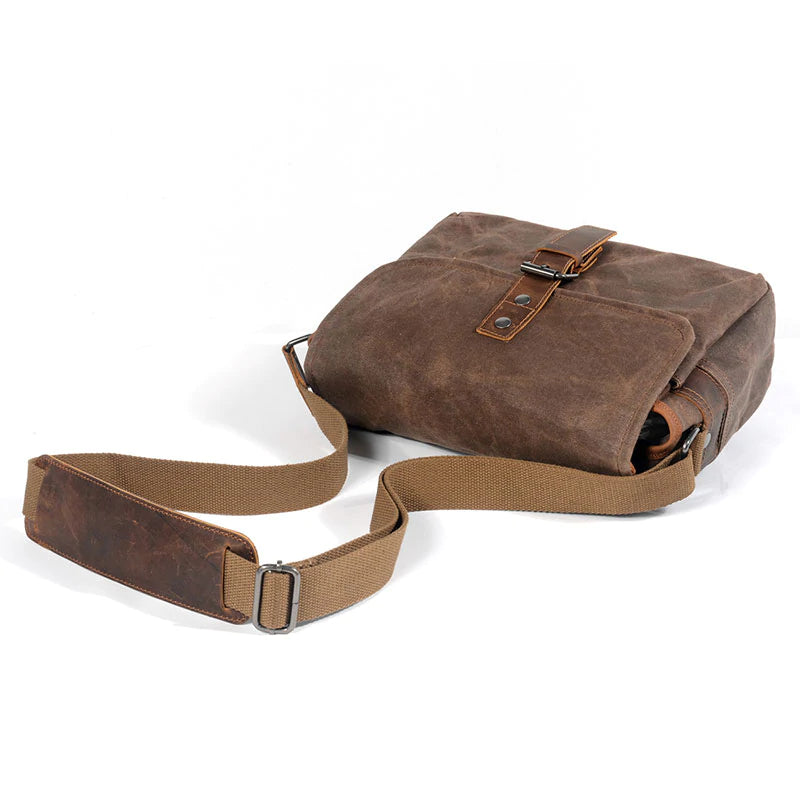 Men's Canvas DSLR Camera Messenger Bag