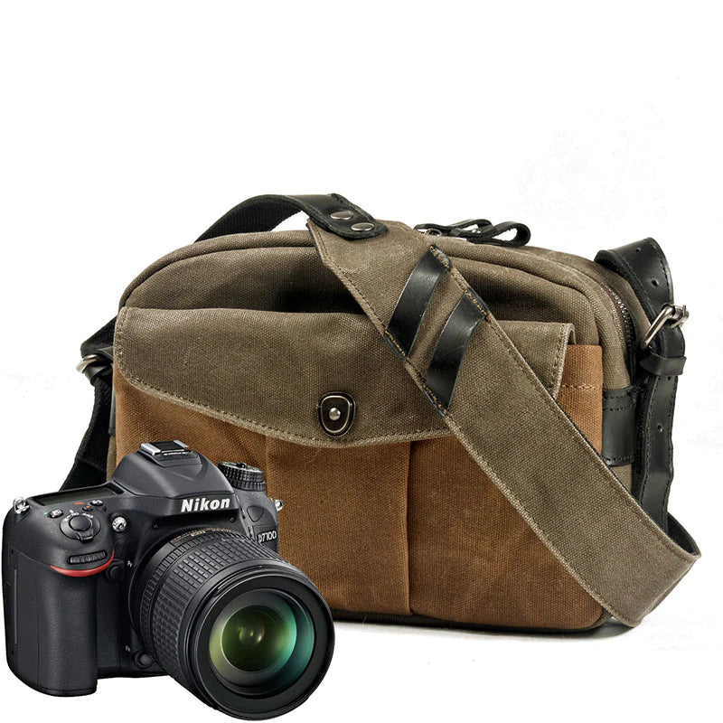 Men's Camera Messenger Bag