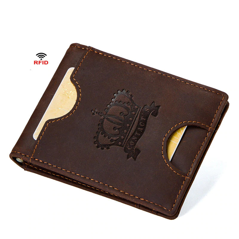 Men's RFID Blocking Bifold Slim Wallets