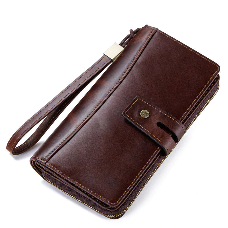 Men's Crazy Horse Leather Wallet