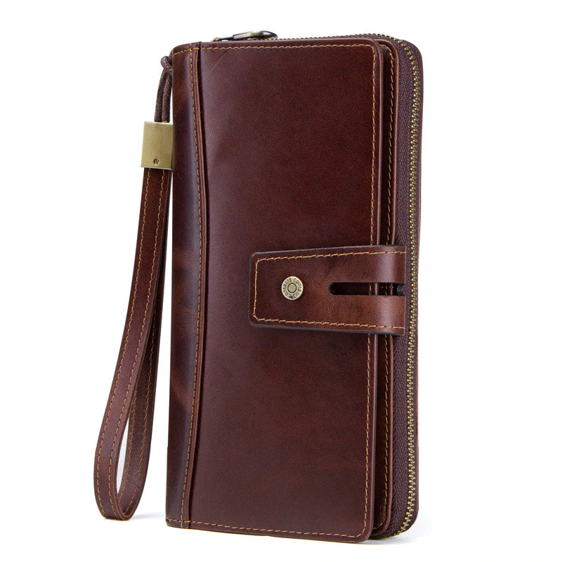 Men's Crazy Horse Leather Wallet