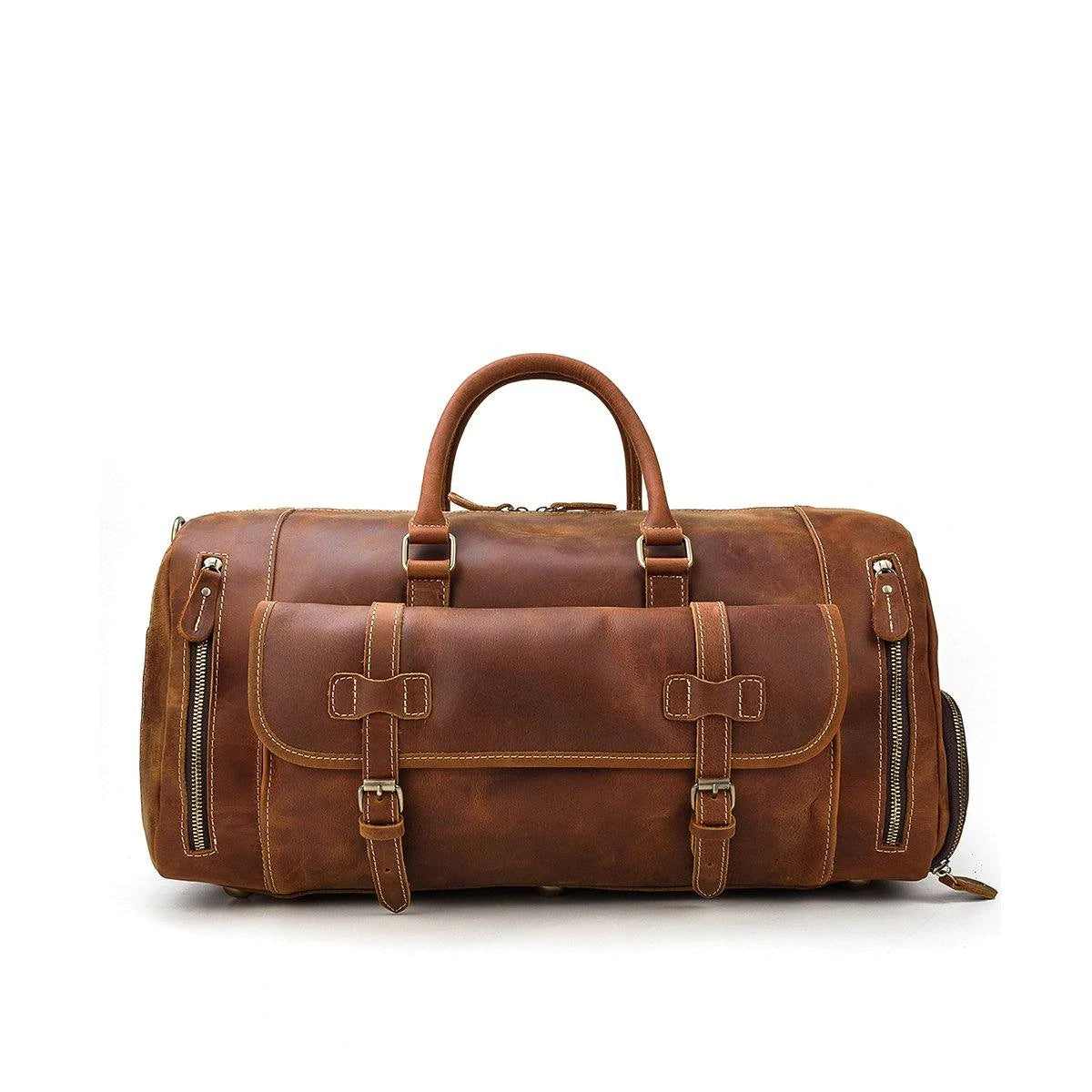 Men's Leather Weekend Bag | MANAGUA